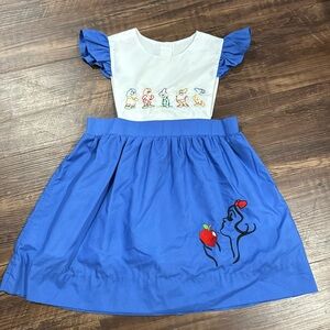 EUC size 5 Benoit and Matisse Snow White Dress